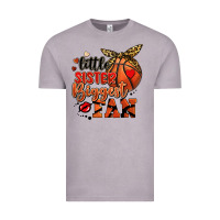 Vintage Zinc little sister biggest fan basketball Vintage Tee - FaDigitalArtStudio