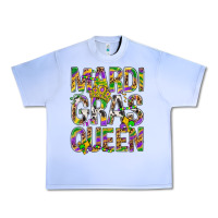 Grape Ice Mardi Gras Queen Urban Heavy Tee - BundleAndBundleShop