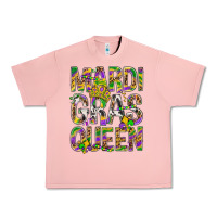 Salmon Mardi Gras Queen Urban Heavy Tee - BundleAndBundleShop