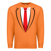 Carrot halloween trump suit shirt us president easy costume t shirt Premium Sweatshirt - baoMotion