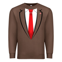 Chestnut halloween trump suit shirt us president easy costume t shirt Premium Sweatshirt - baoMotion