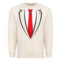 Sandshell halloween trump suit shirt us president easy costume t shirt Premium Sweatshirt - baoMotion