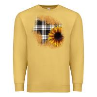 Antique Gold sunflower christmas patch Premium Sweatshirt - JahusDesignShop