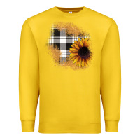 Lemon sunflower christmas patch Premium Sweatshirt - JahusDesignShop