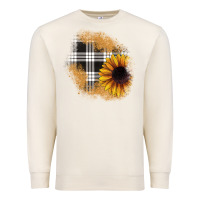 Sandshell sunflower christmas patch Premium Sweatshirt - JahusDesignShop