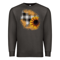 Smoke sunflower christmas patch Premium Sweatshirt - JahusDesignShop