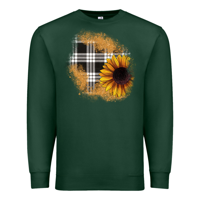 Sunflower Christmas Patch Premium Sweatshirt by JahusDesignShop | Teevron