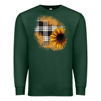 Sports Green sunflower christmas patch Premium Sweatshirt - JahusDesignShop