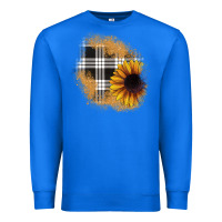 True Royal sunflower christmas patch Premium Sweatshirt - JahusDesignShop
