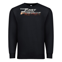 Black fast & furious tokyo drift kanji movie poster t shirt Premium Sweatshirt - baoMotion