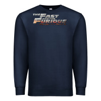 Navy fast & furious tokyo drift kanji movie poster t shirt Premium Sweatshirt - baoMotion