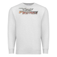 Oatmeal Heather fast & furious tokyo drift kanji movie poster t shirt Premium Sweatshirt - baoMotion