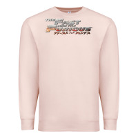 Pale Pink fast & furious tokyo drift kanji movie poster t shirt Premium Sweatshirt - baoMotion