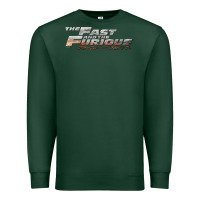 Sports Green fast & furious tokyo drift kanji movie poster t shirt Premium Sweatshirt - baoMotion
