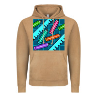 Vintage Camel school pencil seamless pattern Vintage Hoodie - BundleAndBundleShop