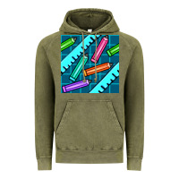Vintage Olive school pencil seamless pattern Vintage Hoodie - BundleAndBundleShop