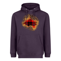 Plum christmas patch Heavyweight Hoodie - JahusDesignShop