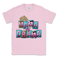 Bubblegum Pink Mama of Drama Mother's Day Classic Tee - CowGirlArtShop