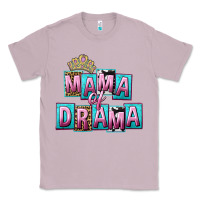 Lilac Mama of Drama Mother's Day Classic Tee - CowGirlArtShop