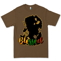 Cacao Blessed black history Premium Tee - HowdyJamesFarm
