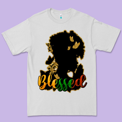 Blessed Black History Premium Tee Designed By Howdyjamesfarm