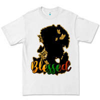 White Blessed black history Premium Tee - HowdyJamesFarm