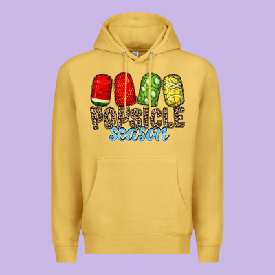 Popsicle Season Premium Hoodie Designed By Racoondesign
