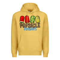 Antique Gold popsicle season Premium Hoodie - RacoonDesign