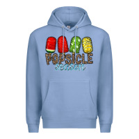 Colony Blue popsicle season Premium Hoodie - RacoonDesign