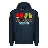 Navy popsicle season Premium Hoodie - RacoonDesign