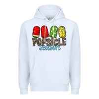 White popsicle season Premium Hoodie - RacoonDesign