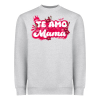 Heather Grey te amo mama Heavyweight Sweatshirt - JahusDesignShop