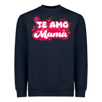 Navy te amo mama Heavyweight Sweatshirt - JahusDesignShop