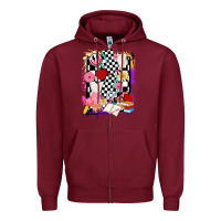 Burgundy teacher Zipper Hoodie - JahusDesignShop