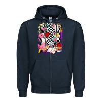 Navy teacher Zipper Hoodie - JahusDesignShop