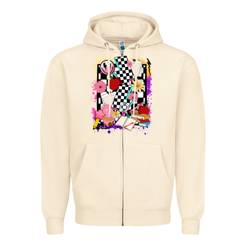 Teacher Zipper Hoodie by JahusDesignShop | Teevron