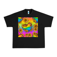 Black Pride lgbtq leopard hearts and sunflowers seamless Urban Heavy Tee - BundleAndBundleShop