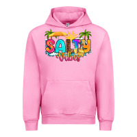 Fuchsia Pink salty vibes Urban Hoodie - RanaPortraitStore