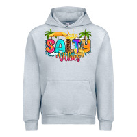 Heather Grey salty vibes Urban Hoodie - RanaPortraitStore