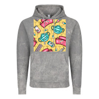 Cloud Rock nurse medicine seamless pattern Vintage Hoodie - BundleAndBundleShop