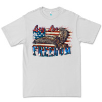 Dove Grey Long live freedom 4th of july Premium Tee - CowGirlArtShop