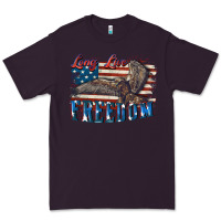 Plum Long live freedom 4th of july Premium Tee - CowGirlArtShop