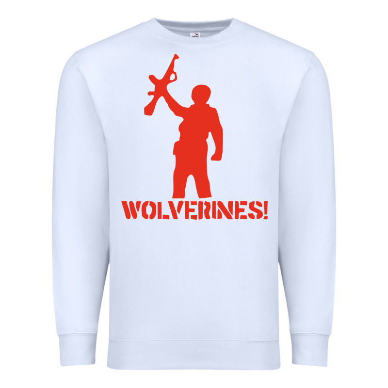 Red Dawn Wolverines Premium Sweatshirt by baoMotion | Teevron