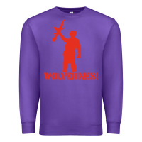 Purple red dawn wolverines Premium Sweatshirt - baoMotion
