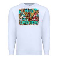 White merry christmas Premium Sweatshirt - JahusDesignShop