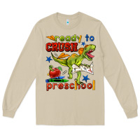 Mushroom ready to crush preschool Long Sleeve Tee - BundleAndBundleShop