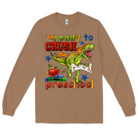 Toasted Coconut ready to crush preschool Long Sleeve Tee - BundleAndBundleShop