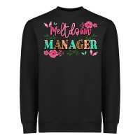 Black meltdown manager Heavyweight Sweatshirt - JahusDesignShop
