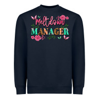 Navy meltdown manager Heavyweight Sweatshirt - JahusDesignShop