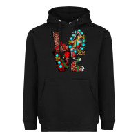 Black christmas love Heavyweight Hoodie - JahusDesignShop